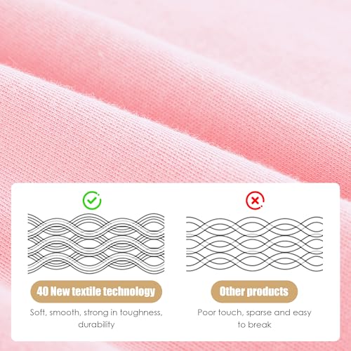 Image of SWEET DOLPHIN 3-Pack Baby Swaddle Sleep Sacks - Newborn Swaddle Blanket with Soft Cotton - Ergonomic Wrap for Boys and Girls, 0-3 Months, Pink