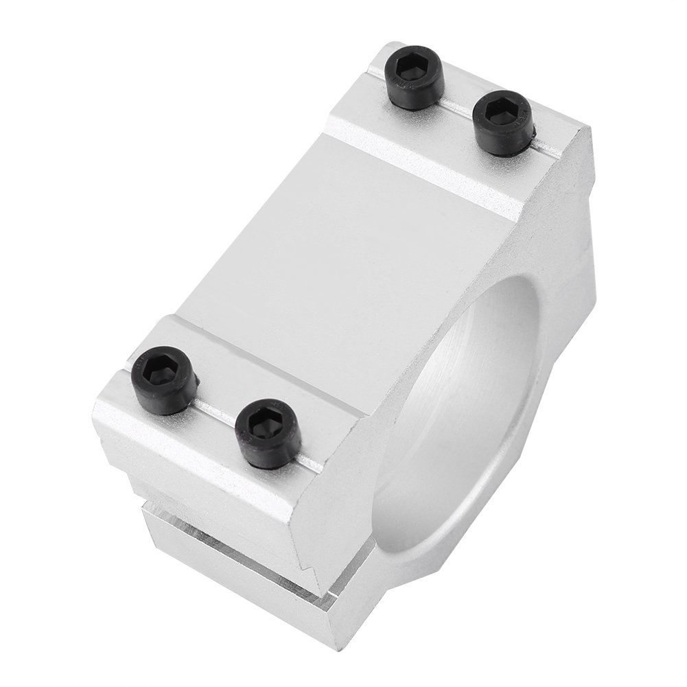 Fafeicy Pince de Support de Moteur de Broche en Fonte d'aluminium 52 Mm 65 Mm pour CNC 3D