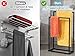Free Standing Towel Rack, 2 Tier Towel Racks for Bathroom with Storage Shelves, Modern Outdoor Standing Towel Drying Rack for Poolside, Black Blanket Rack Holder, DECLUTTR