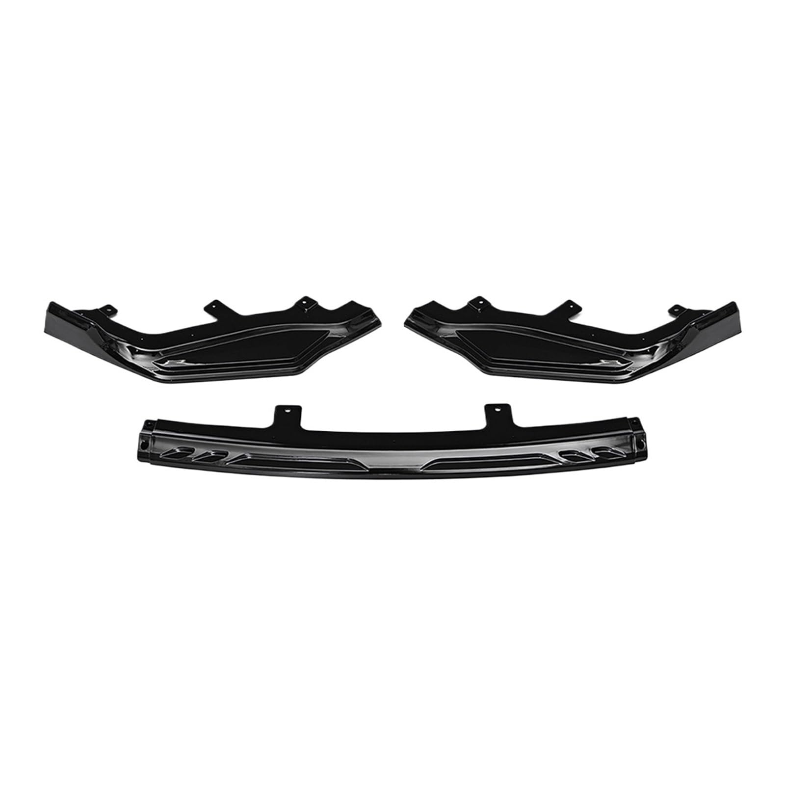 Amazon | 3ピース 車用フロントバンパースプリッター リップスポイラー
