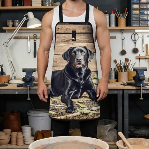 Delantal de trabajo Black Labrador con hebilla liberación rápida miniatura 4