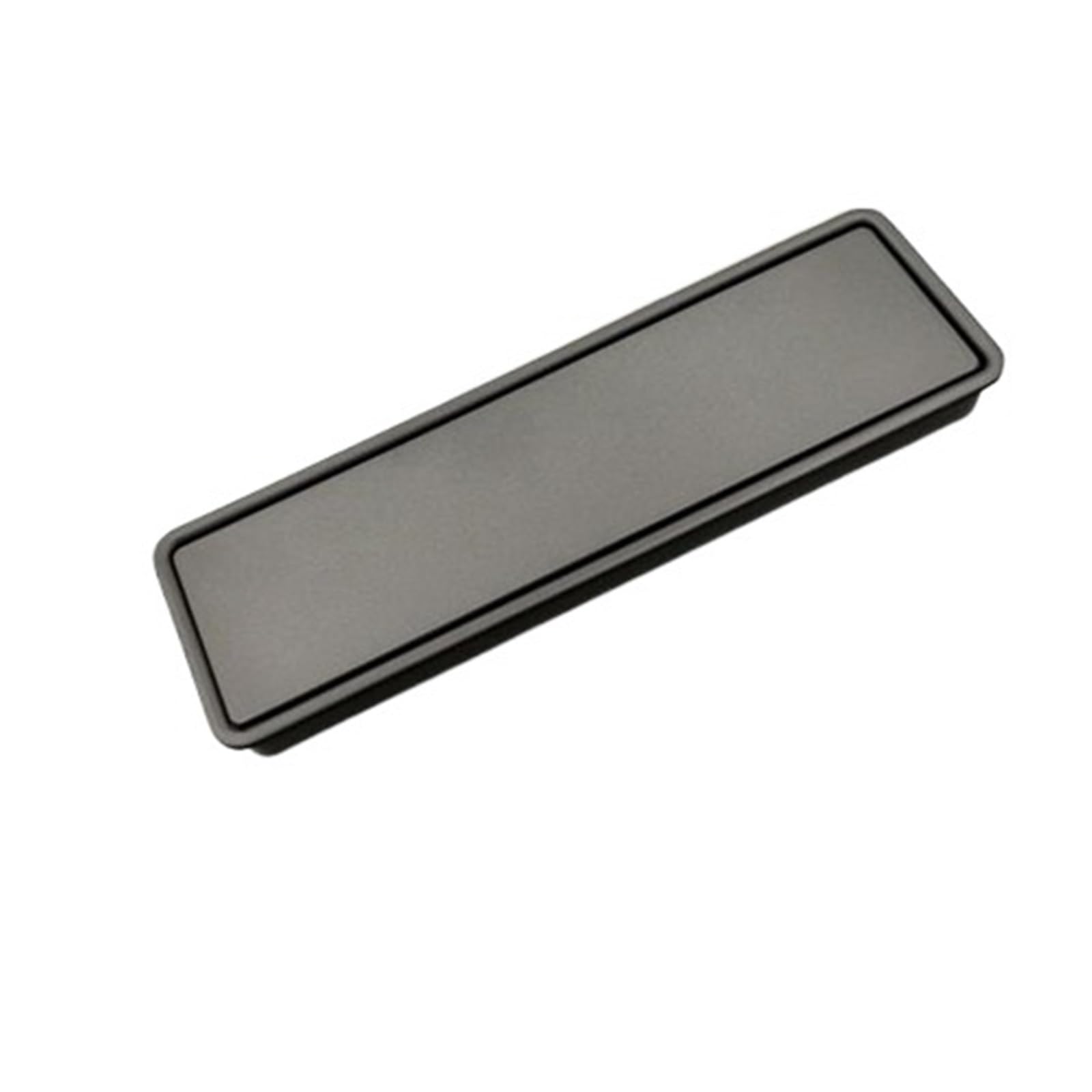 Mohuied Grey -147Mm Recessed Handle Embedded Handle, Concealed Door, Black Gold, Zinc Alloy, Cabinet Furniture Hardware(Grey -147Mm)