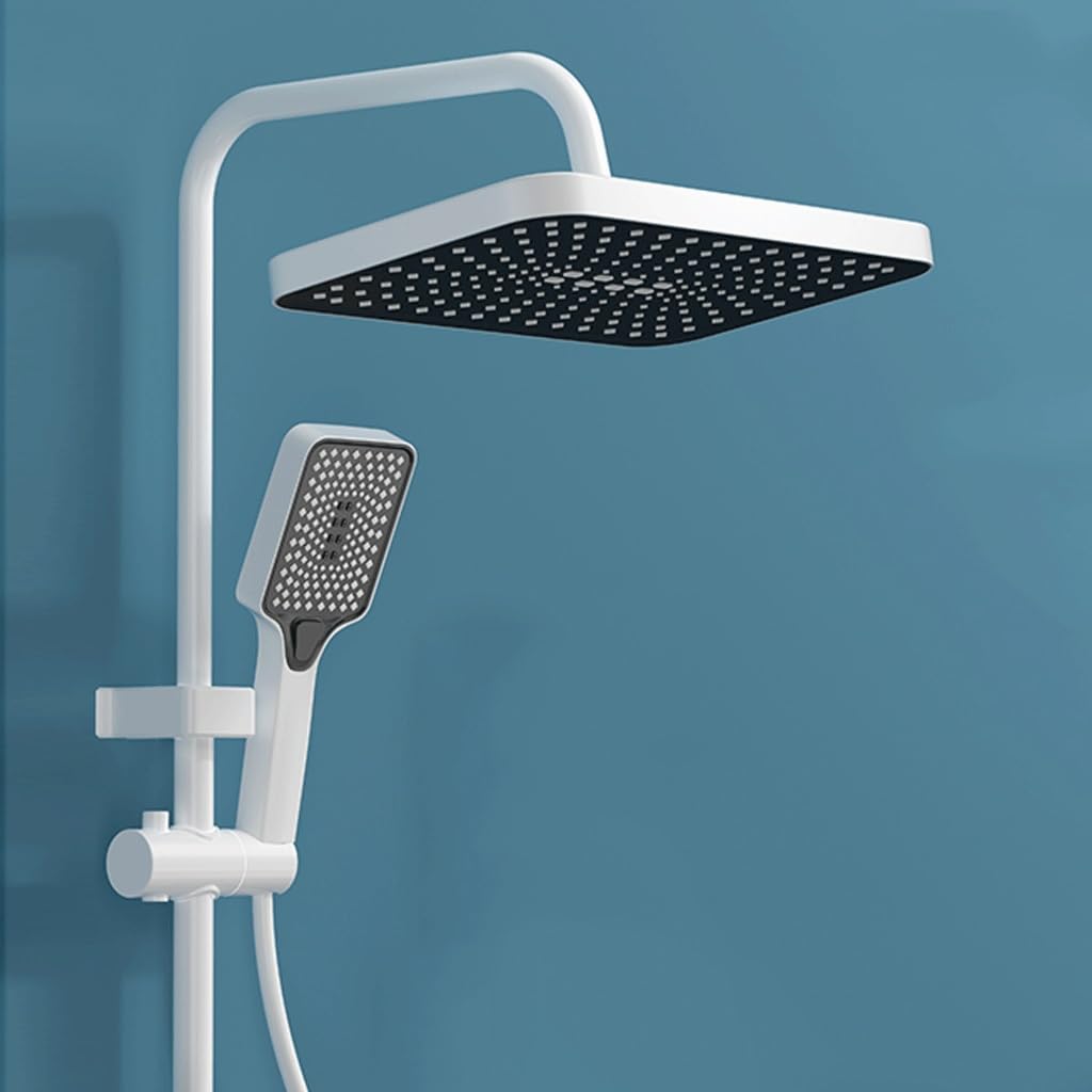 Juego de ducha con cabezal elevador, baño doméstico