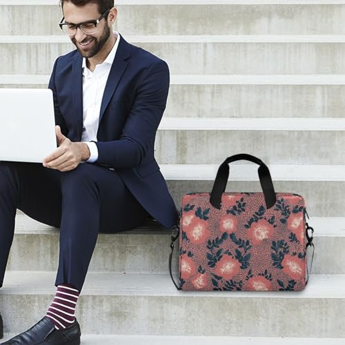 Bolso para portátil cruzado portátil con asa y correa 15.6'' miniatura 3