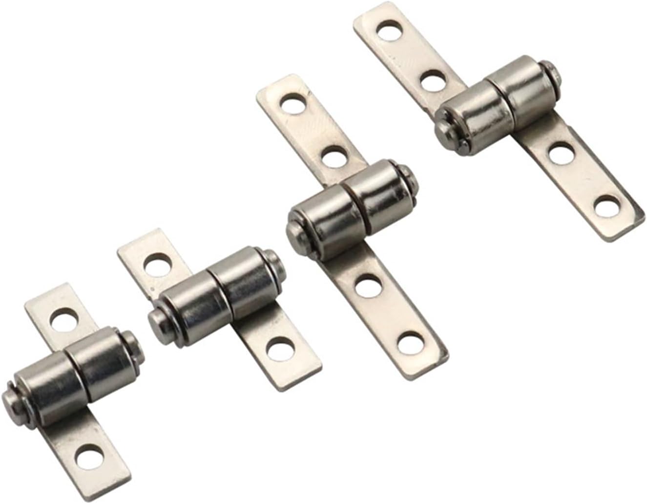 360-Degree Free-Stop Angle Flip-Up Stop and Positioning Damper Small Metal Damping Hinge with Torque Shaft 1Pcs(Large Left-0.3N.m)