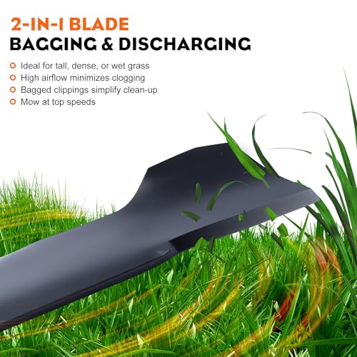 image for Hipa 138971 Mower Blades for Craftsman LT1000 LT2000 42 inch Riding Mo