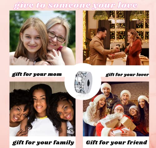 Charms di arresto a clip per braccialetti Pandora