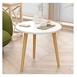 Elegant and beautiful: the three-legged round side table is designed with an elegant appearance and simple colours to match the natural wood colours, giving your interior a fresh look.