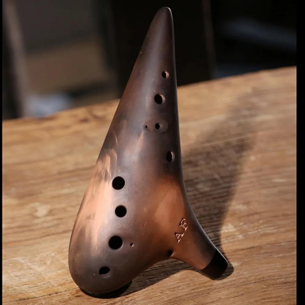 strumento ocarina Ocarina in ceramica 12 fori Bass C Ocarina Accessori per strumenti professionali Strumento Ocarina of Time
