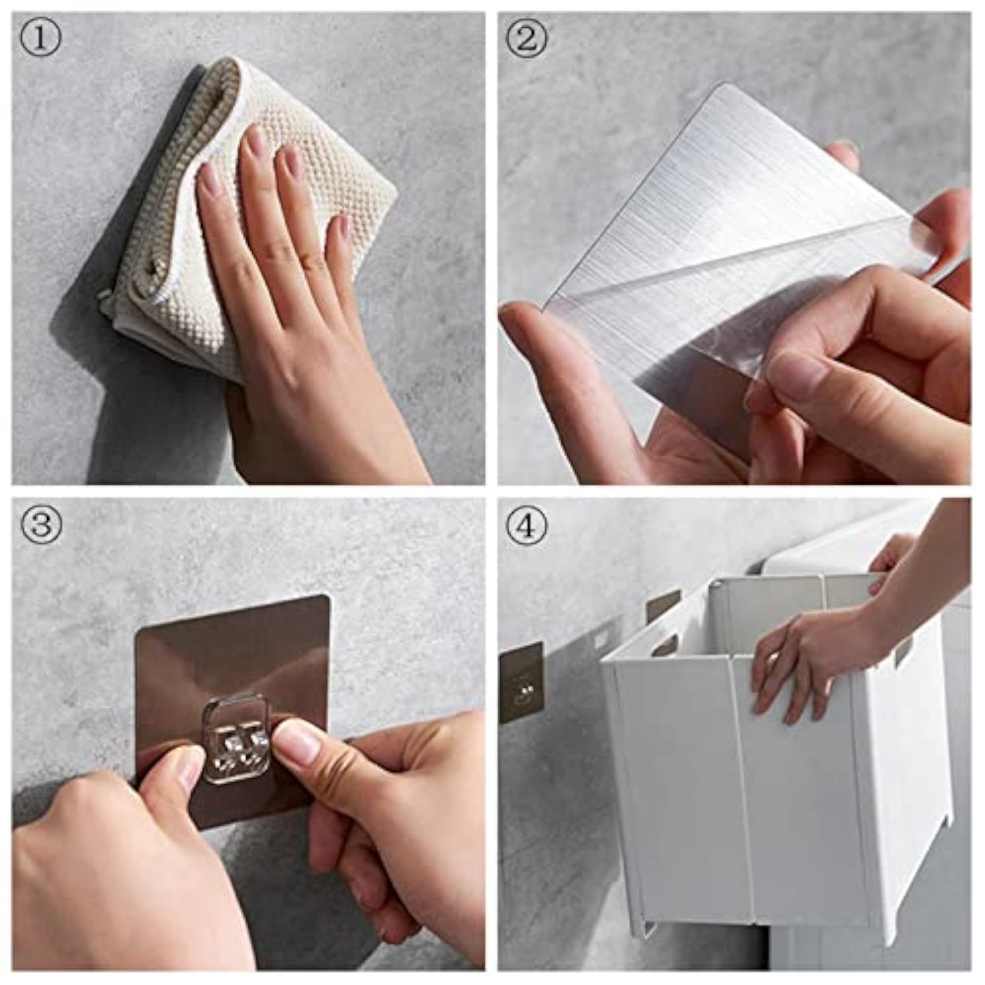 Foldable Dirty Clothes Storage Basket for Wall Hanging