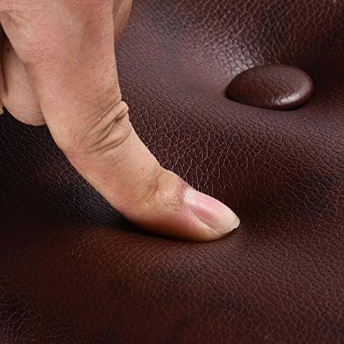 Deri Piyano Tezgahı Düet Piyano Tabanı Rahat Piyano Taburesi, İç Kısım Düz Flip Top Ekstra Müzik Depolama, Dayanıklı ve Dayanıklı, Çoğu Piyano İçin Uygun/Kahverengi (Siyah) - Görsel 2