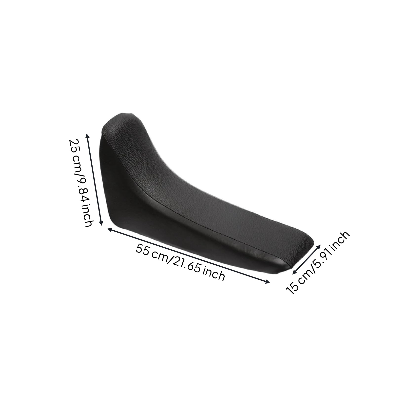 Housse de Selle Siège Coussin Selle Revêtement avec Base Ajustée et Points de Fixation Intégrés pour Assise Ferme Sportif Adaptée aux Déplacements | Profilée, Texturée, Coussin Selle cyclette, pour Customisation
