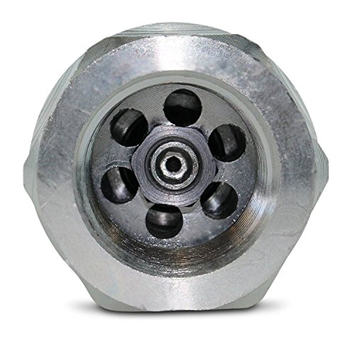 Image of Summit Hydraulics 3 /4 inch NPT Skid Steer Flat Face Hydraulic Quick Connect Couplers /Couplings Set w /Dust Caps (Pack of 2)