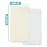 American Baby Company 2 Pack 100% Natural Cotton Fitted Crib Sheets 52 x 28 - Soft, Breathable, Hypoallergenic & Gentle Toddler Bed Sheets, Cream and White, Neutral for Boys & Girls