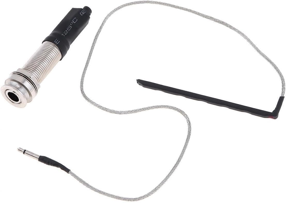 1/4" Piezo Pickup Under-Saddle Passive Compatible With Ukulele/Acoustic Guitar 1/8 jack (4)