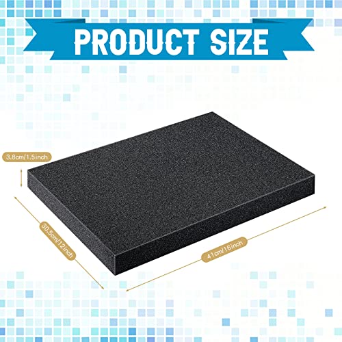image for Outus 4 Pcs Cuttable Polyurethane Foam Pads Craft Foam Insert for Case