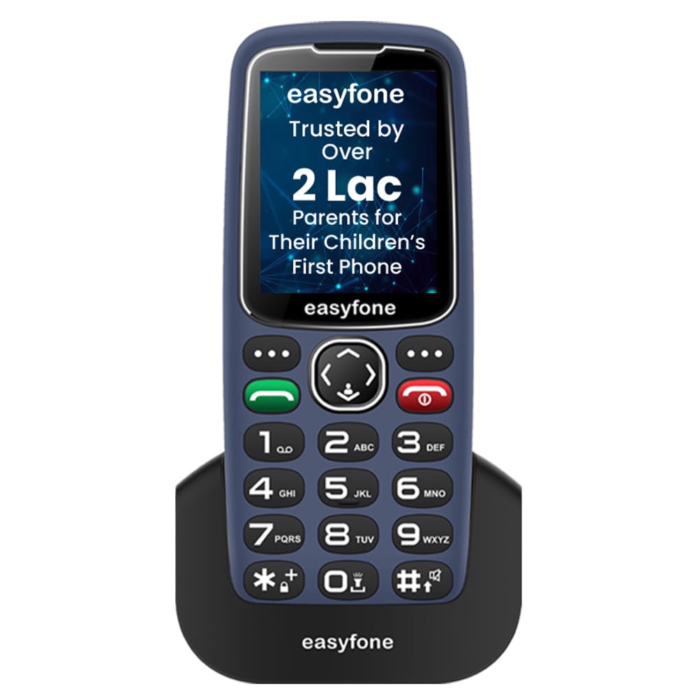 easyfone Marvel+ 2.4" Senior Phone with 20+ Features: Loud Sound, Photo Speed Dial, SOS, Auto-Call Recording, Call Restriction, Dock Charger, Care Plan for Ambulance Coordination and 2 yr Warranty.-picture-14