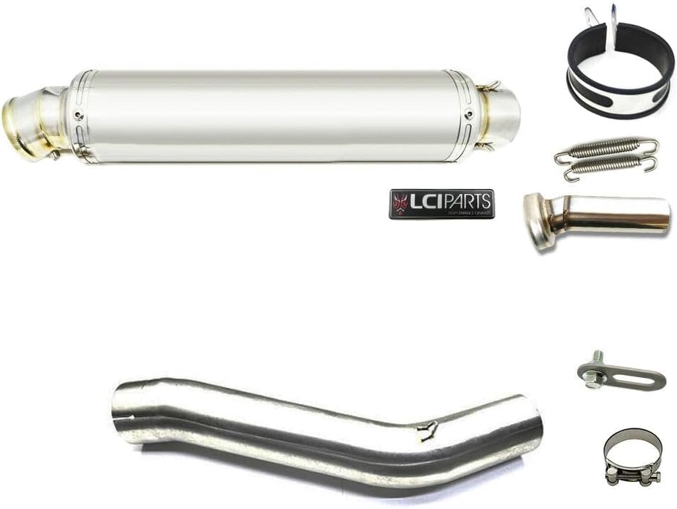 YZF-R1 1997-2001 LCIPARTS ラウンドステンレススリップオンマフラー