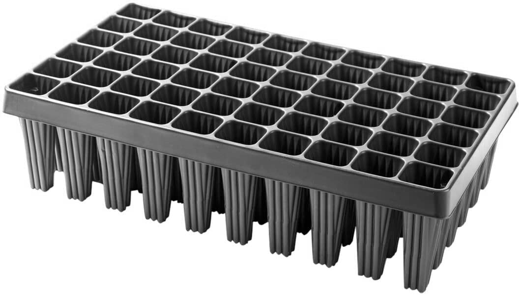 Garden Accessories Deep Root Trainer Seed Tray (Package Quantity: 2 - Cells: 60)
