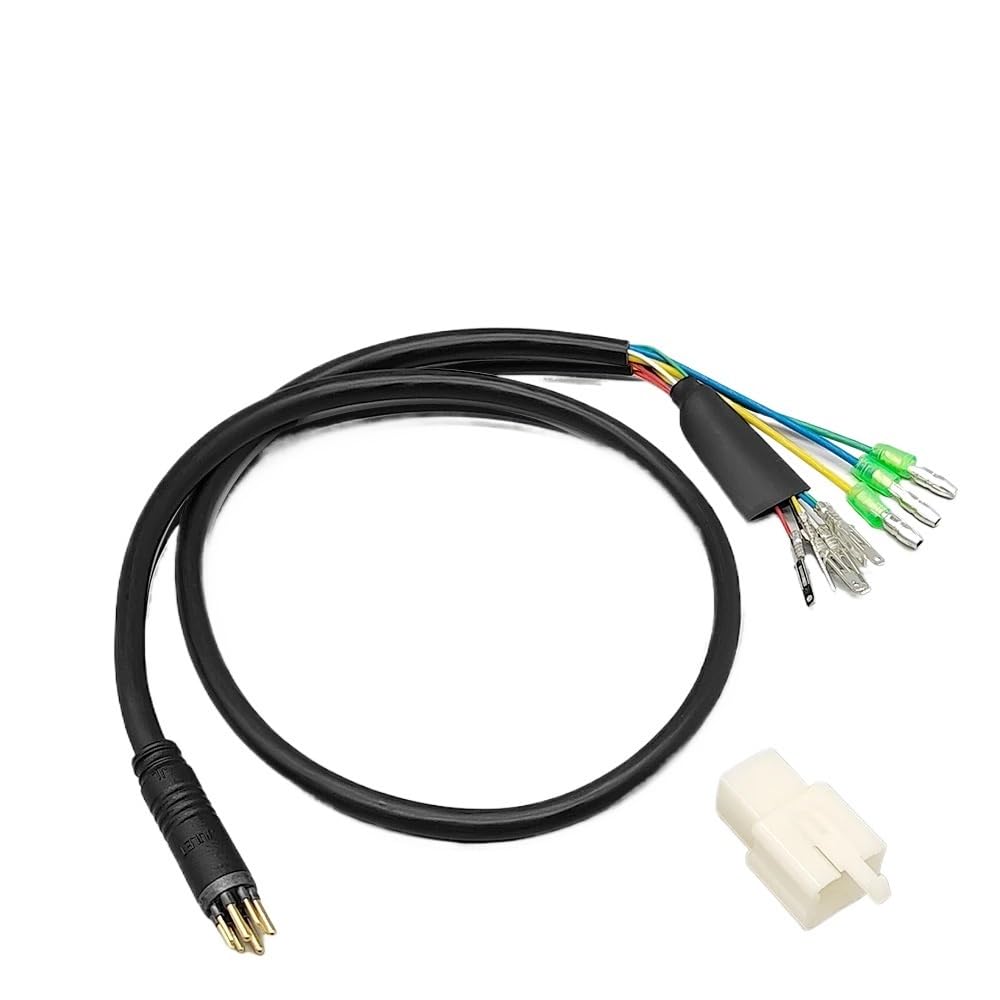 Scooter Parts Ebike Julet 9Pin Hub Motor Extension Cable Conversion Line Waterproof Ebike Motor Cable for Electric Bike
