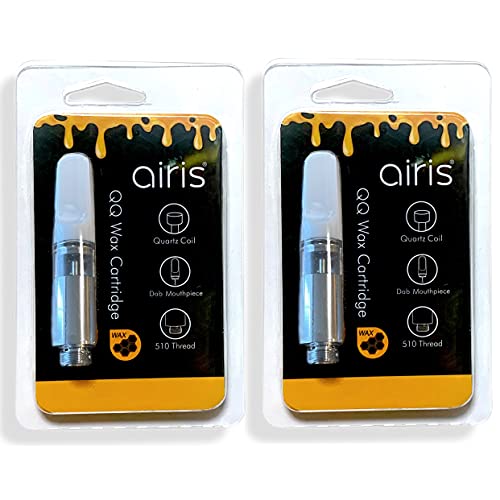 Airis QQ Wax Cartridge �p�b�P�[�W���� ���K�i ���b�N�X�p �J�[�g���b�W �����A�g�}�C�U�[ �u���b�N (White × 2)