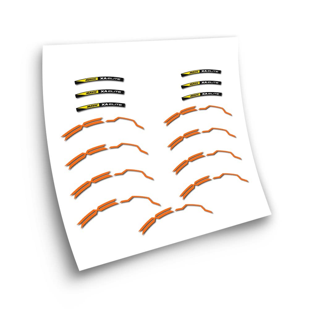 STAR SAMMavic Crossmax XA Elite mod-2 29" Wheel Rim Bike Compatible Stickers