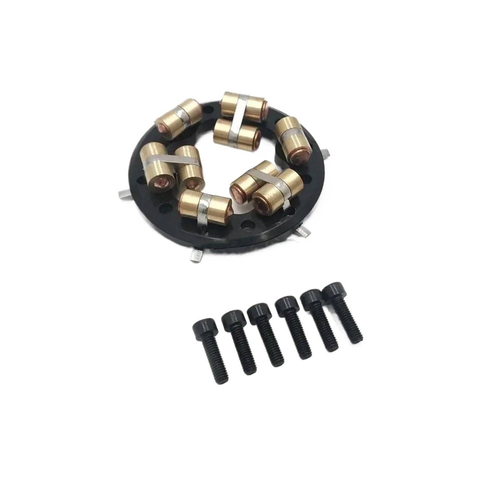 HDREFIRTD Clutch Kit Heavy Clutch Plate Fit for Harley Davidson 1998-2016 Dyna Electra Glide Fatboy Motorcycle Accessory Plate Clutch Kit(TGHD-EPC007-RAW)
