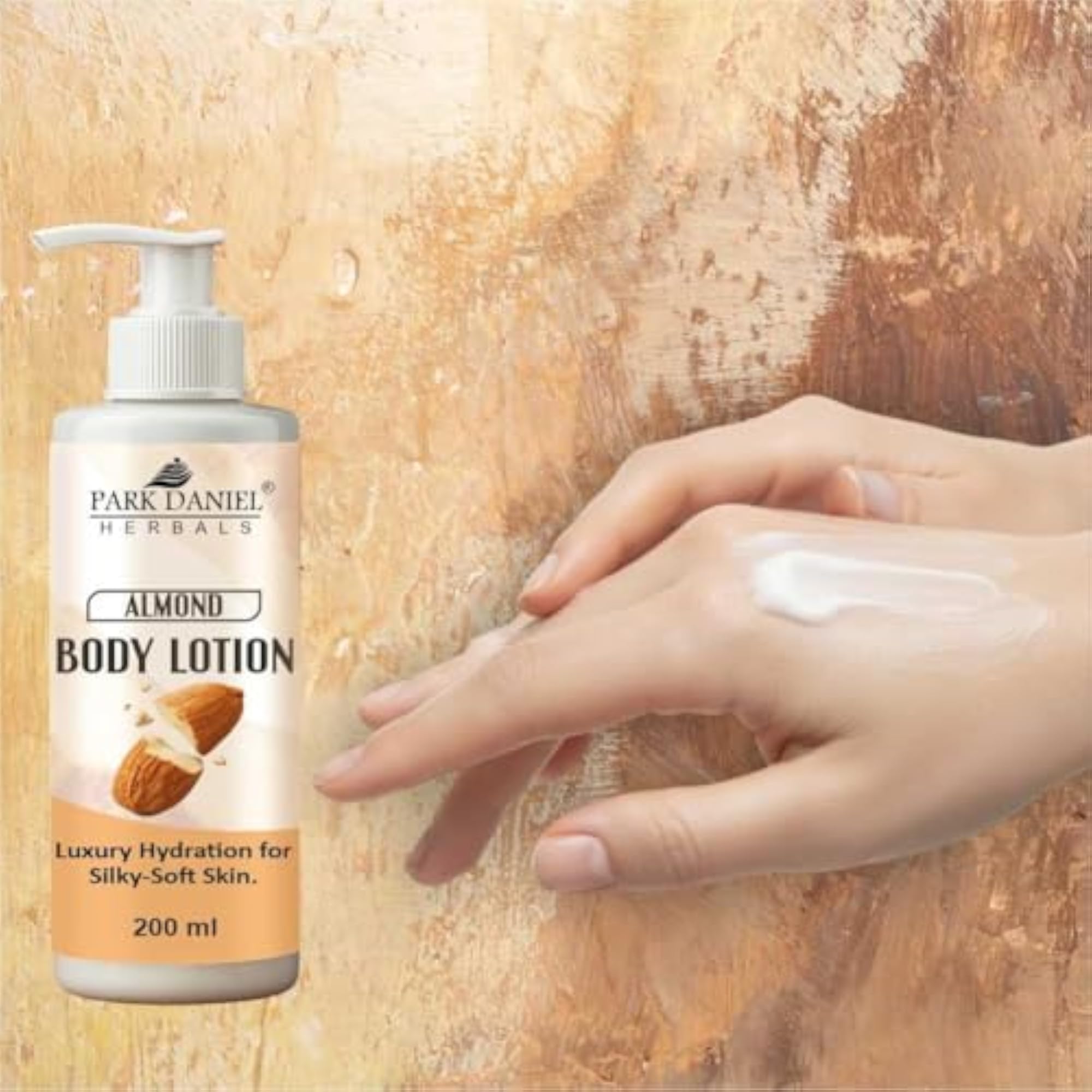 Almond Body Lotion 200ml, Nourishing & Hydrating