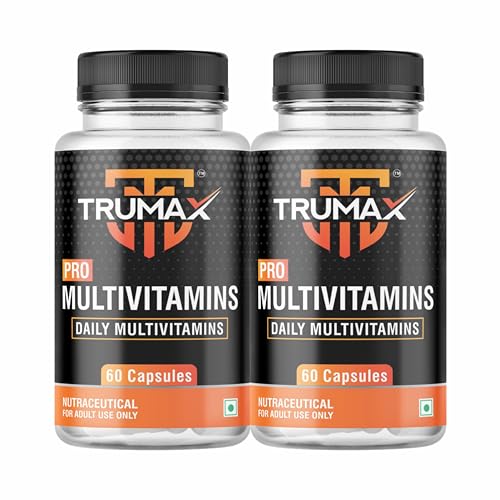 Image of Pro Multivitamins Capsules 60 Counts with Essential Minerals, Zinc & Vitamins for Stamina & Immunity Daily Supplement for Men & Women (Pack of 2)