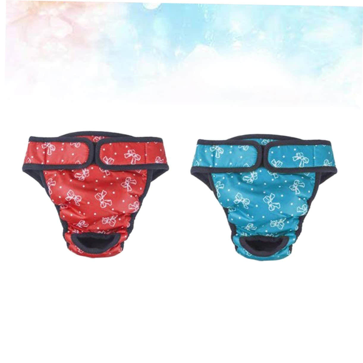 BESPORTBLE 6 Piezas para Perros para Mascotas pañal de Perro Hembra Bragas de periodo para Perros pañal para Pantalones fisiológicos para para Cachorros