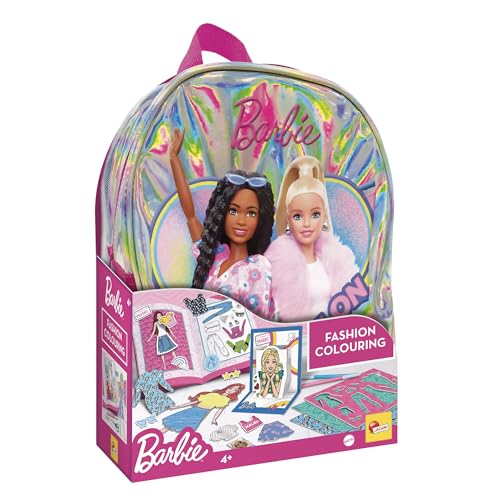 Lisciani Giochi - Barbie Fashion Colouring Backpack, 112043