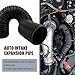 Cuymoap Car Air Intake Pipe, 2.5