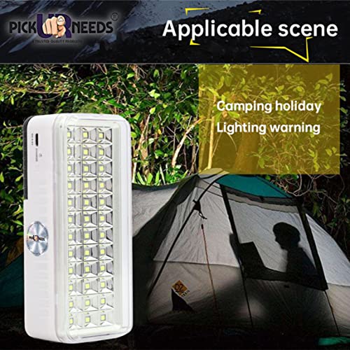 Image of Pick Ur Needs Emergency High-Bright 24 LED with Rechargeable Lantern Floor Lamp Light Pack of 2