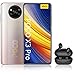 Produktbild Xiaomi Poco X3 PRO Smartphone + Bluetooth Kopfhörer (6,67"), 6GB+128GB, FHD+ LCD DotDisplay 120Hz, 48MP Quad-Rückkamera, 20MP Frontkamera, Dual-SIM, Android 11-Metal Bronze