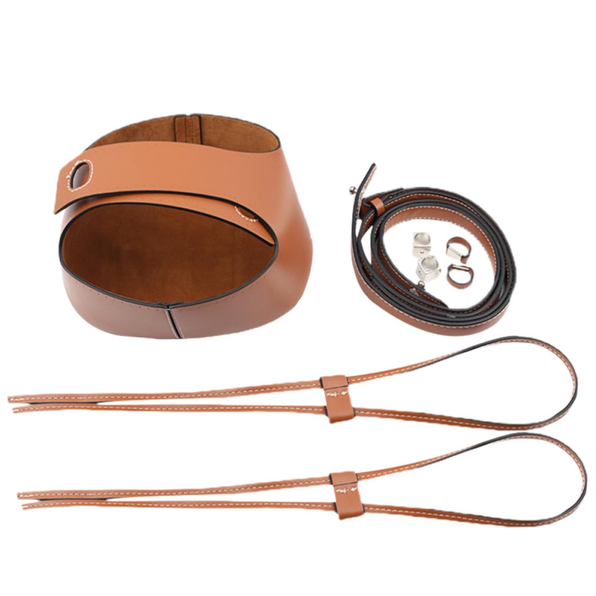 Kit para hacer bolsos de cuero: diseña tu propia bandolera artesanal