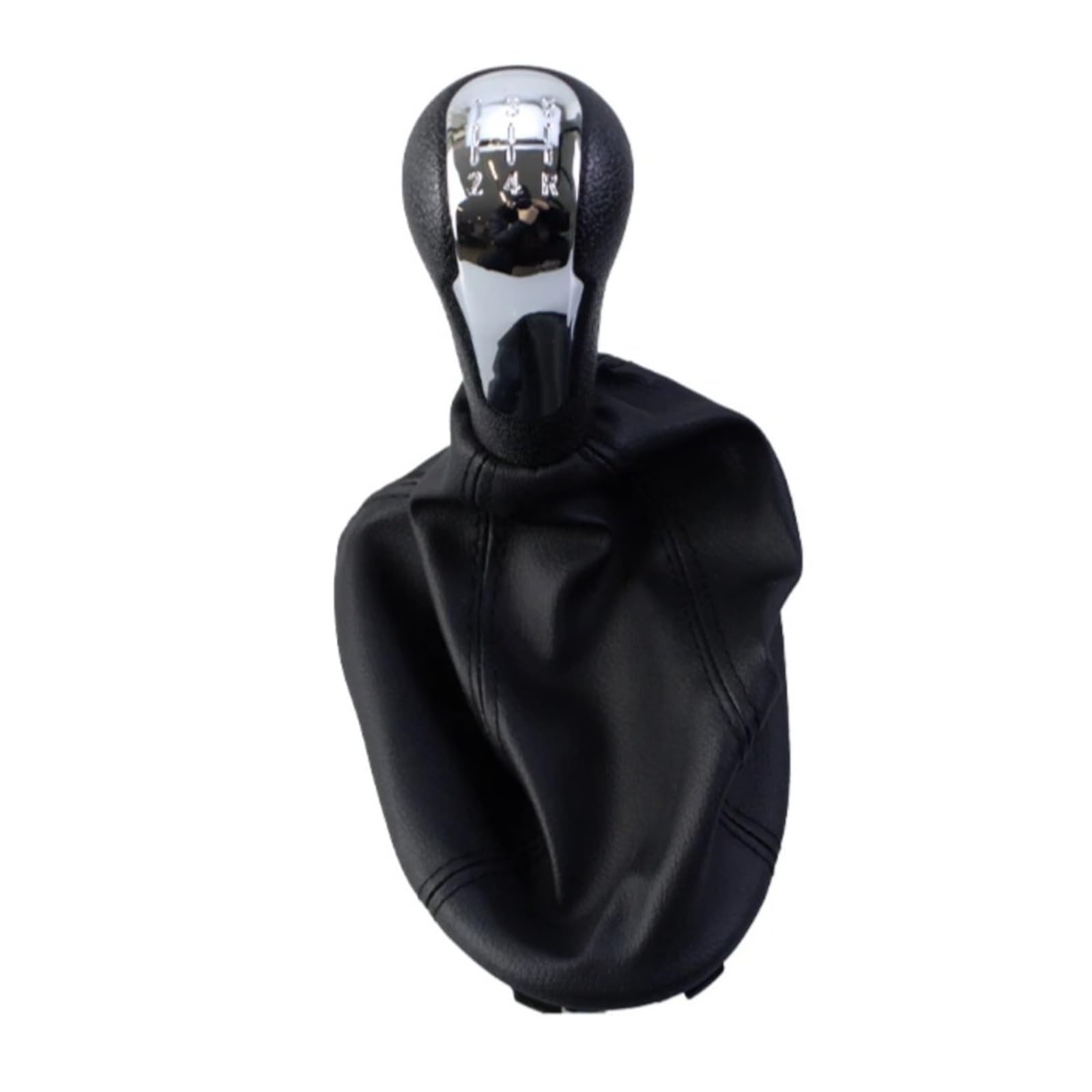 Htvtkrfgrl Chrome Knob Suit For Chevrolet Matiz For Spark M300 2011-2016 Gear Shifter Knob Style