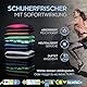 biped FRESH! ACTIVE - Schuhdeo gegen Geruch und Schweiß - Schuhtrockner Deo Kissen mit einzigartigen Düften oder PURE ohne Duftöl - Schuh Geruchsentferner mit Bambus Aktivkohle z2926(AQUA)
