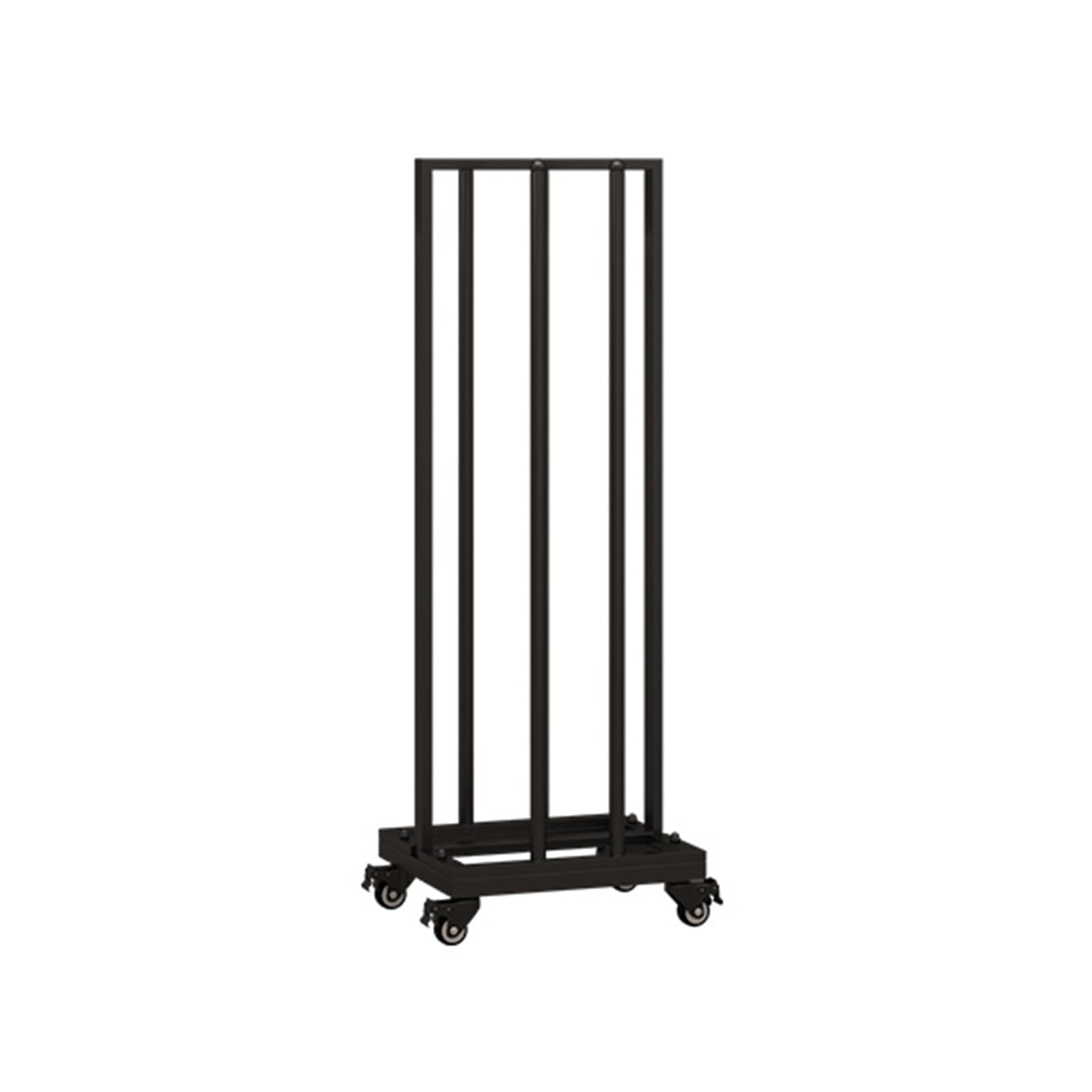 Chariot de rangement à roulettes pivotantes et design robuste