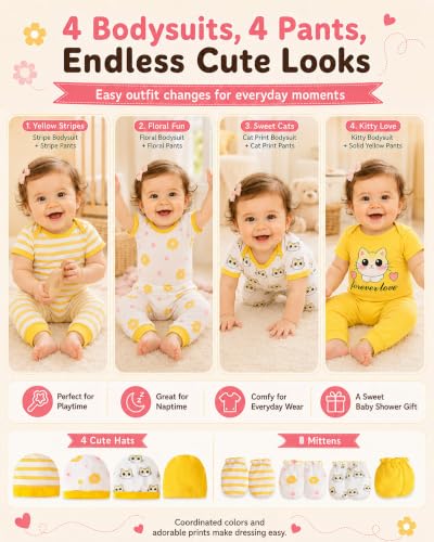 Image of Baby Boy Girl Clothes Preemie Newborn Must Have Infant Essentials Outfits 20 Piece Clothing 0-18 Months