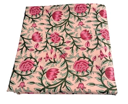 Tissu imprimé floral respirant et doux de 10 Yards pour confection de vêtements