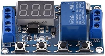 DC6V~30V Timer Relay Module, Trigger Delay Time Module, Cycle Timing Circuit Switch Control