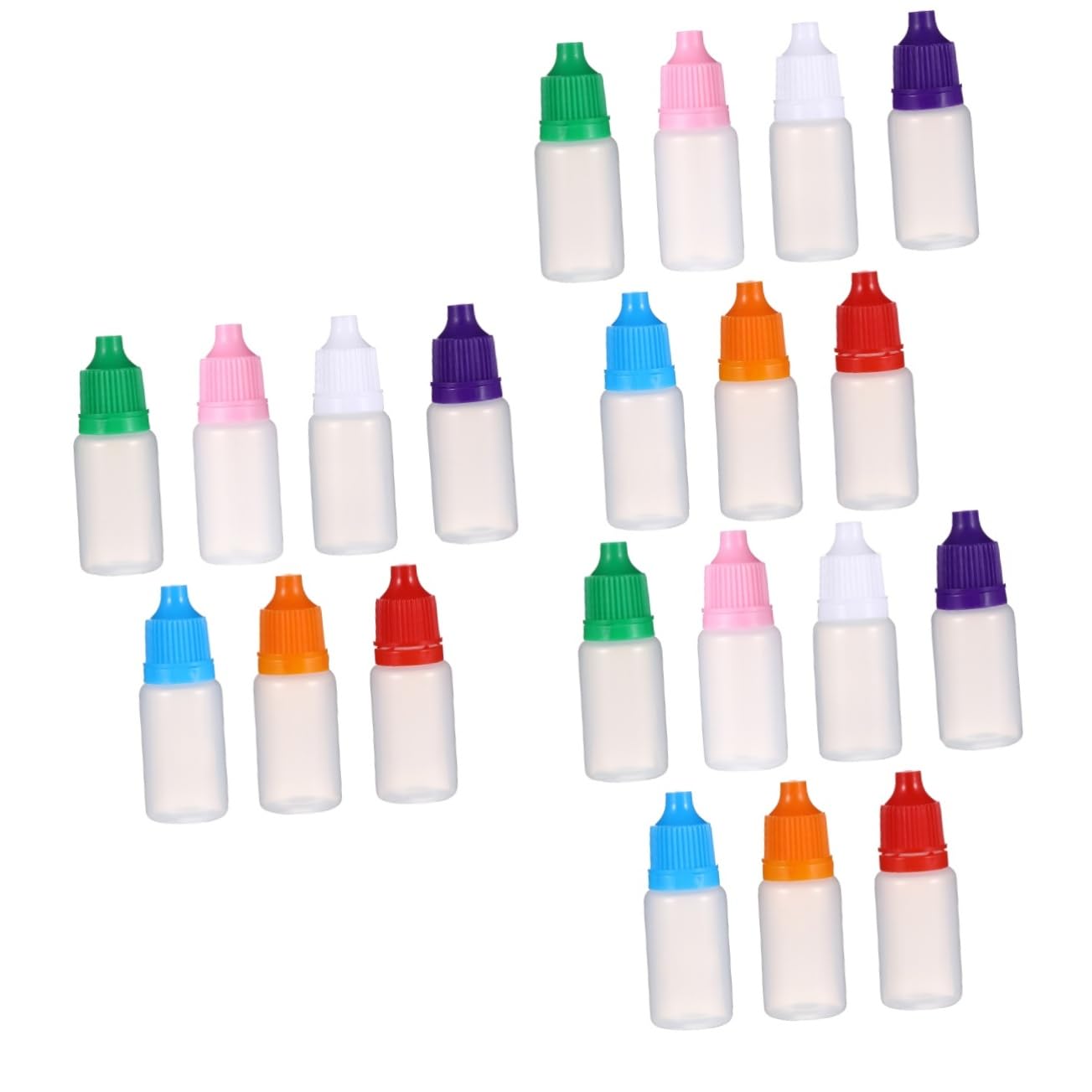 150 Pcs Plastic Bottle Plastic Containers Eye Drop Bottle Squeeze Sample Bottles Dopper Water Bottle Eye Dropper Squeeze Dropper Vials Paint Filling Eye Drops Bottle or