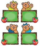 Carson Dellosa D.J. Inkers Chalkboard Bears Cut-Outs (620034)