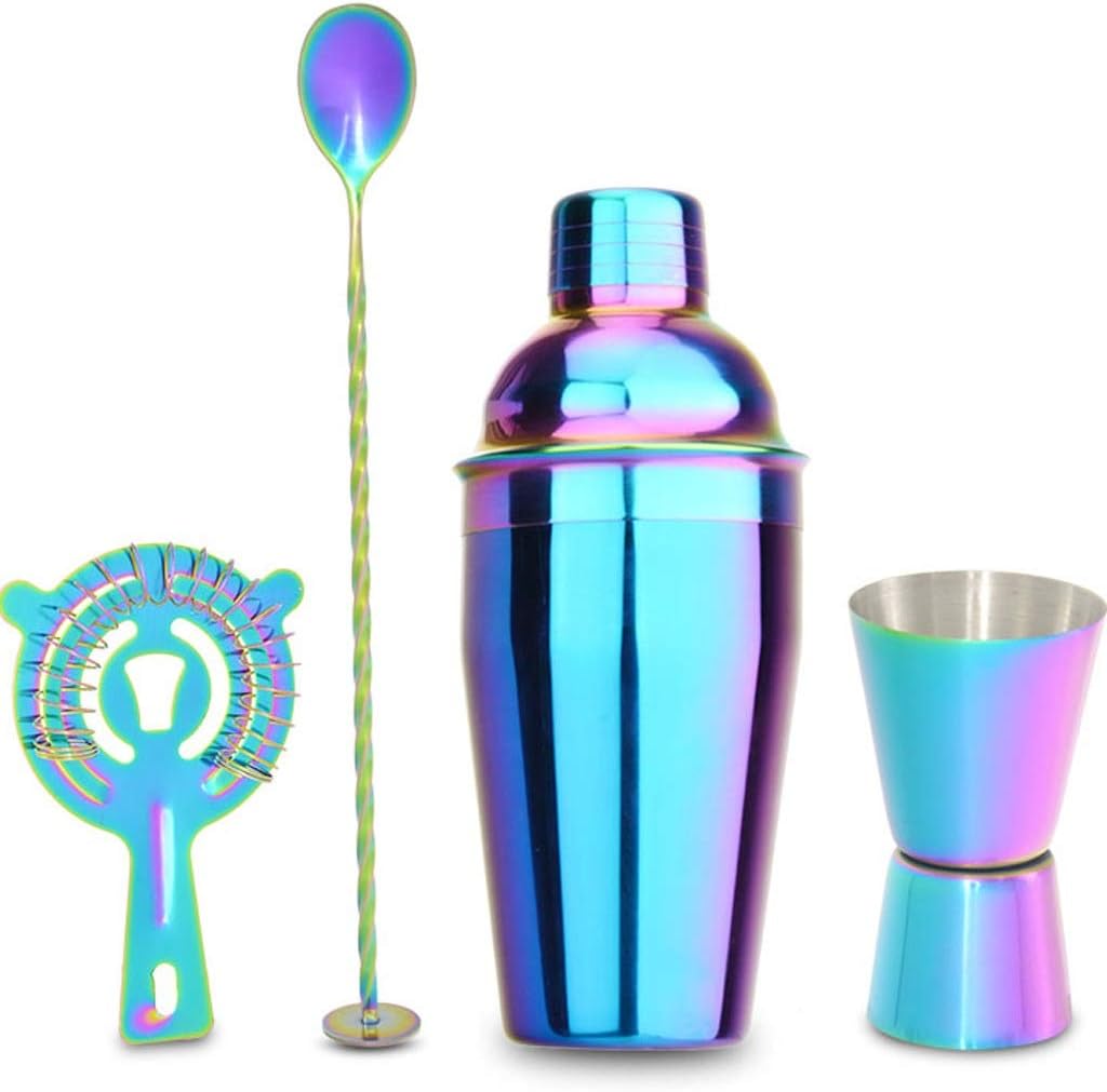 Cocktail Shaker 550ML Stainless Steel Cocktail Shaker Set Mixer Wine Bartender Drink Party Bar Tools