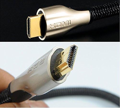 REALMAX®[New Version] 0.5m 1m 2m 3m 4m 5m 10m High Speed HDMI Cable For All HD Ready Devices Smart TV Xbox PS4 PS3 Laptop HDTV Virgin Sky BT Set Top Box Projector DVD BluRay Player PC And More (5m)