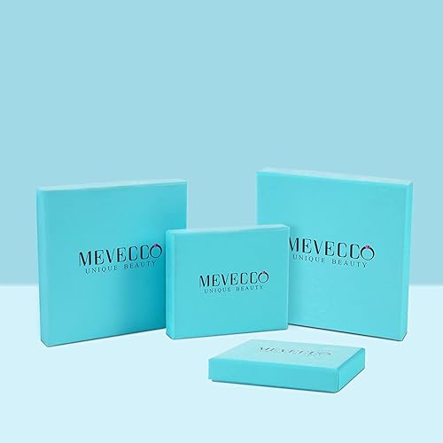 Miniatura 7 de MEVECCO Collar Delicado de Oro con Ojo Turco para Mujeres Chapado en Oro 18K Lindo Delicado Solitario Circonita Cúbica Boho Protección Ojo Turco