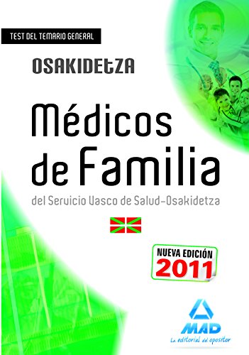Portada de Médicos de Familia , Servicio Vasco de Salud-Osakidetza. Temario general