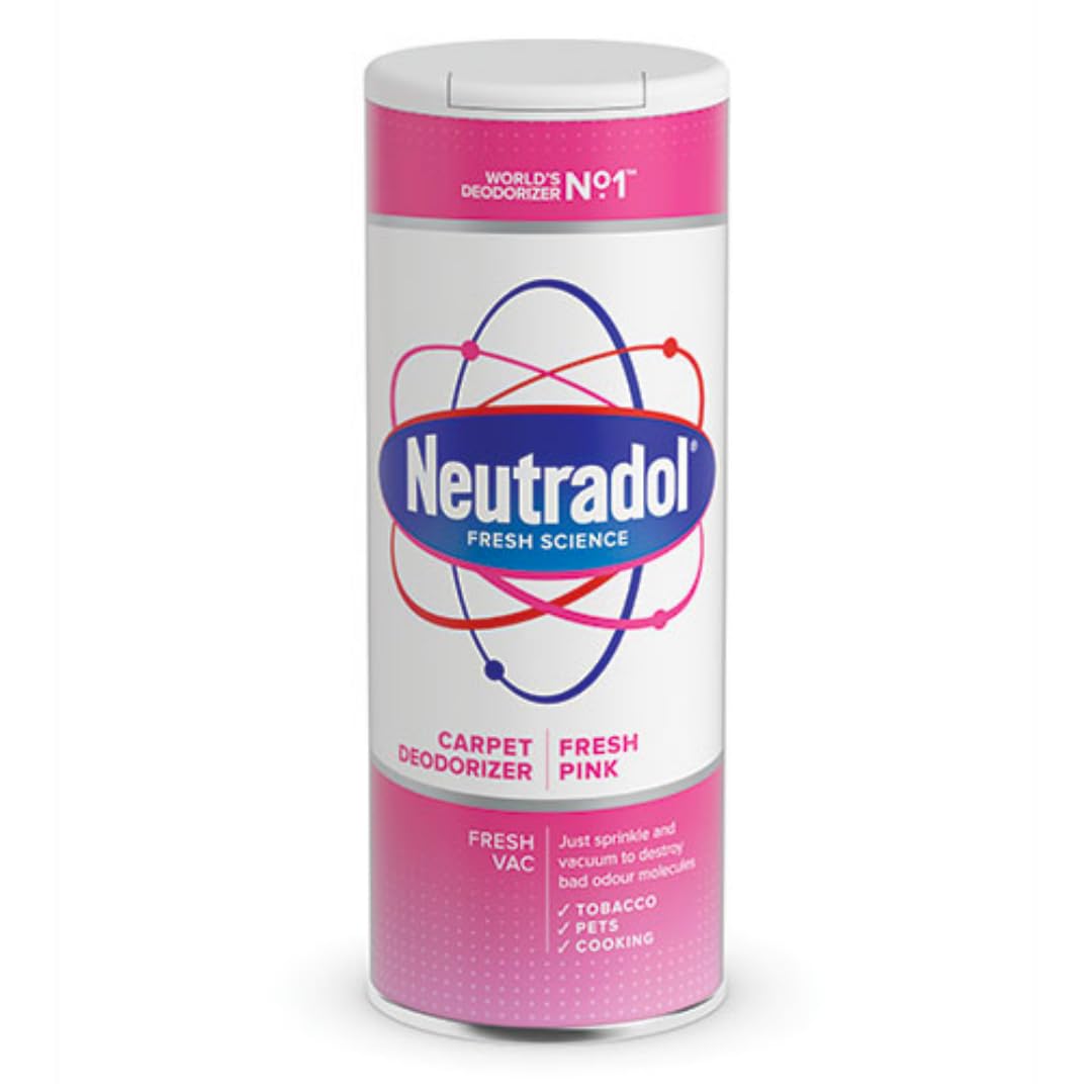 ND Fresh Pink Fresh 9328 - Ambientador para alfombras, desodorante, olor a vacío, polvo, 350 g, 9328