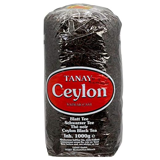 Tanay Ceylon - Schwarzer Loser Blatt Tee (1000g). Schwarztee Verlieren. Türkischer Tee
