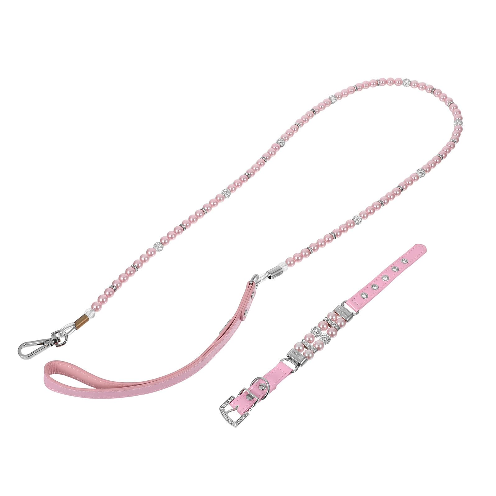 Collier et laisse pour chiot chic pour les fêtes et les promenades